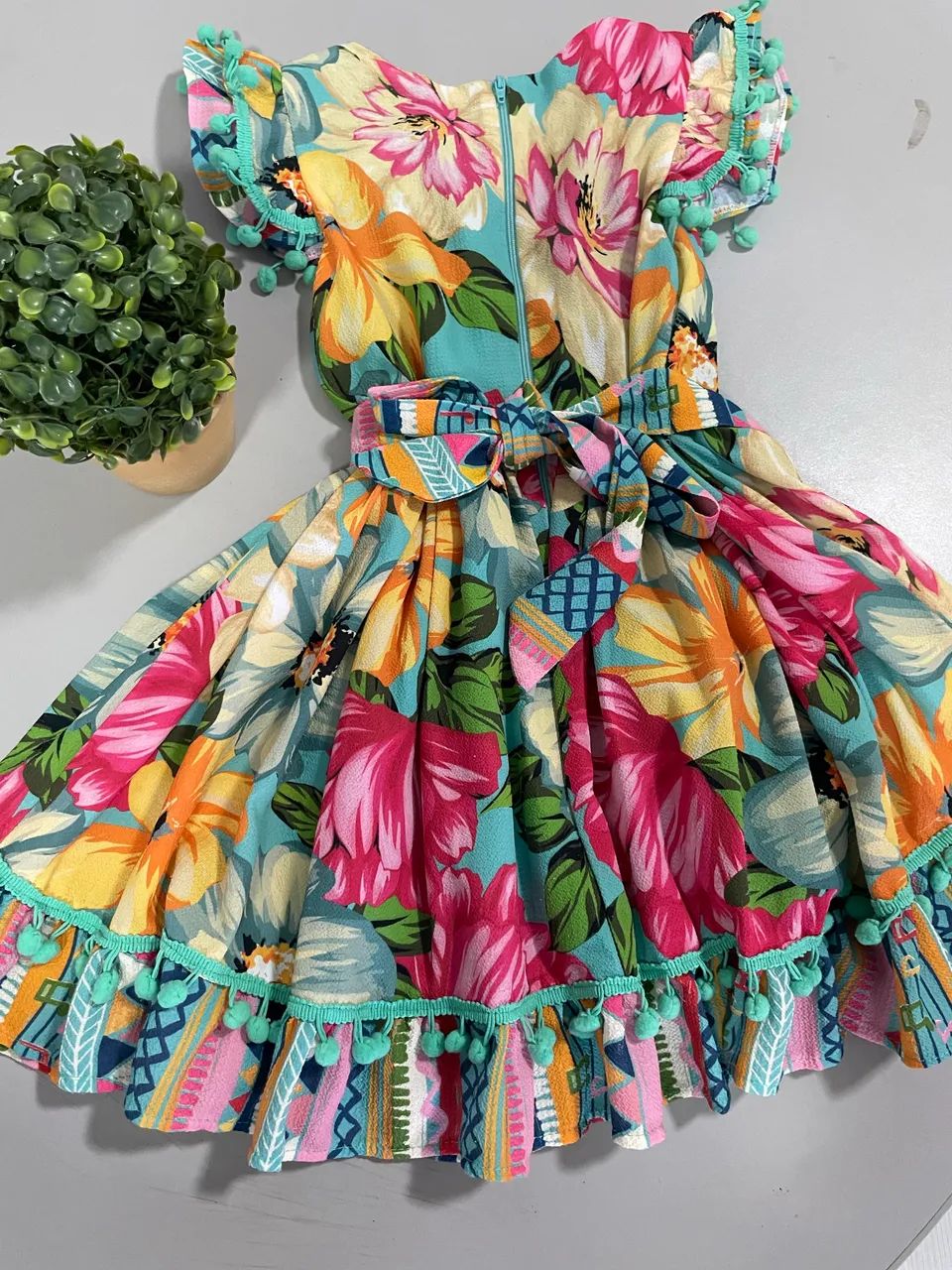 Vestido infantil 4 e 5 anos - Foto 2