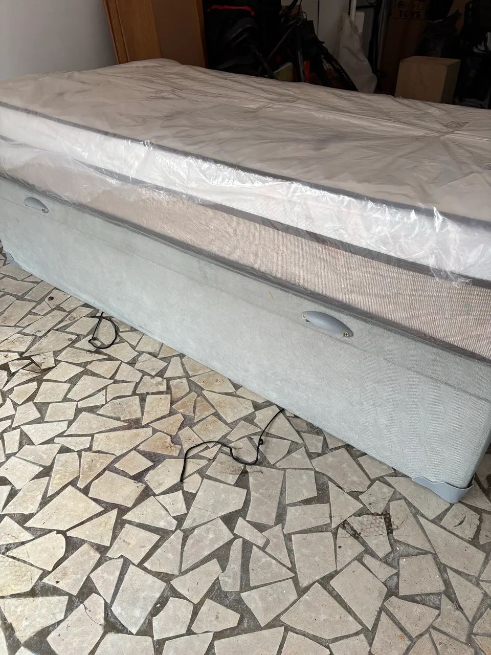 Cama box baú + colchão  - Foto 2
