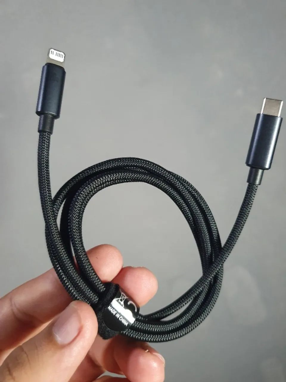 Cabo baseus para iphone reforçado - Tipo C para Lightning - Foto 2