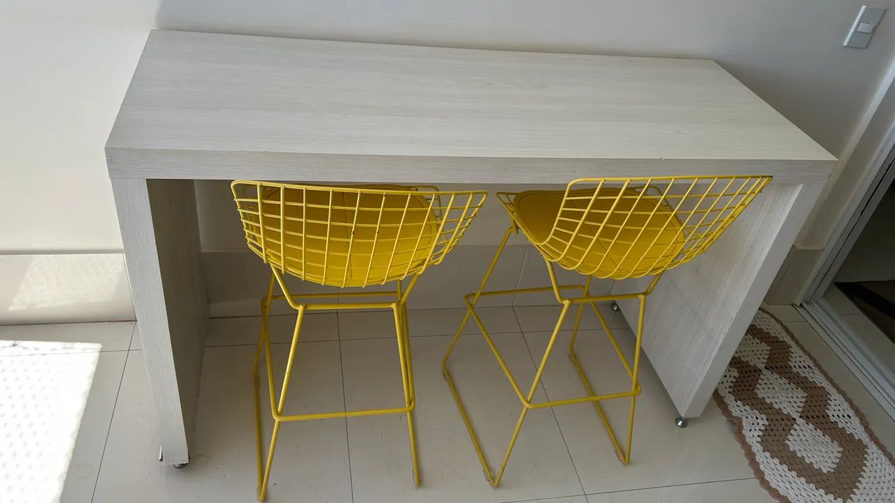 Banqueta Alta Aramado - Estilo Moderno - Foto 5