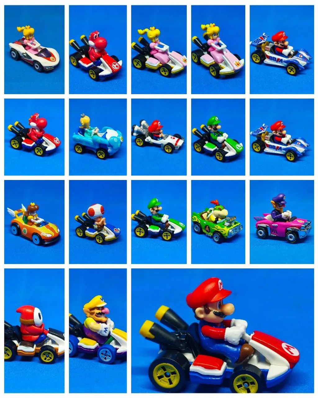 Miniaturas Mario kart hotwheels 