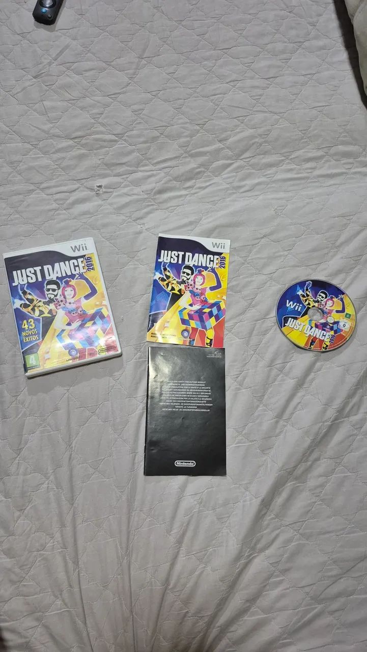 DVD ORIGINAL de Just Dance 2016 Wii em otimo estado - Foto 4