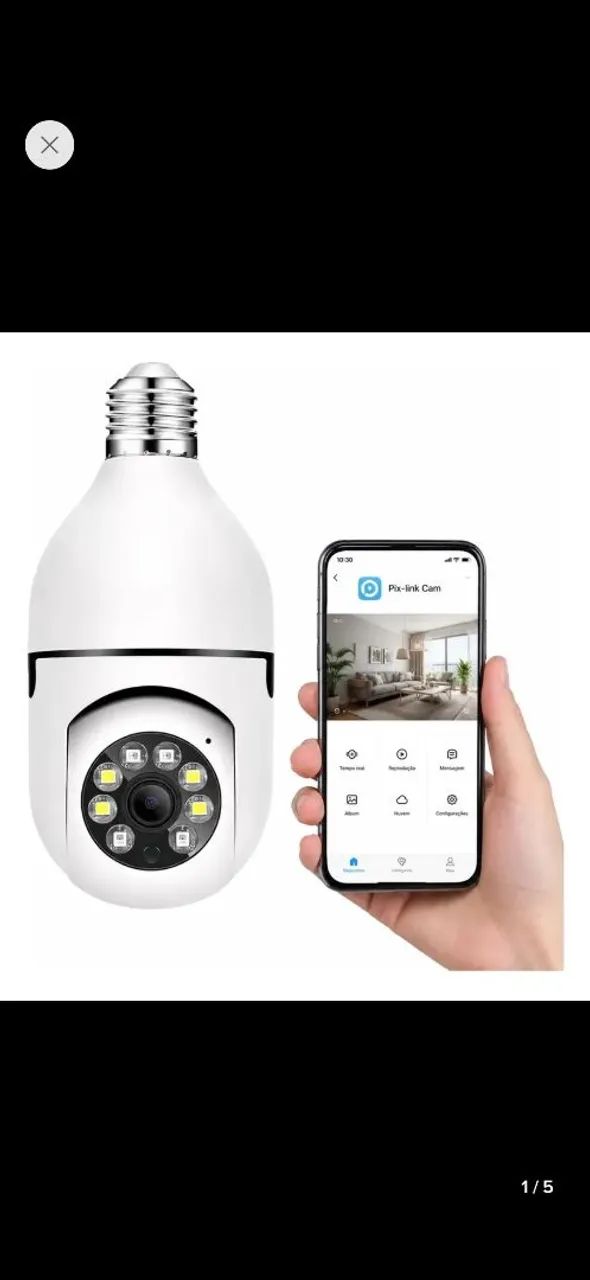Câmera Panorâmica Wi-fi - Foto 3