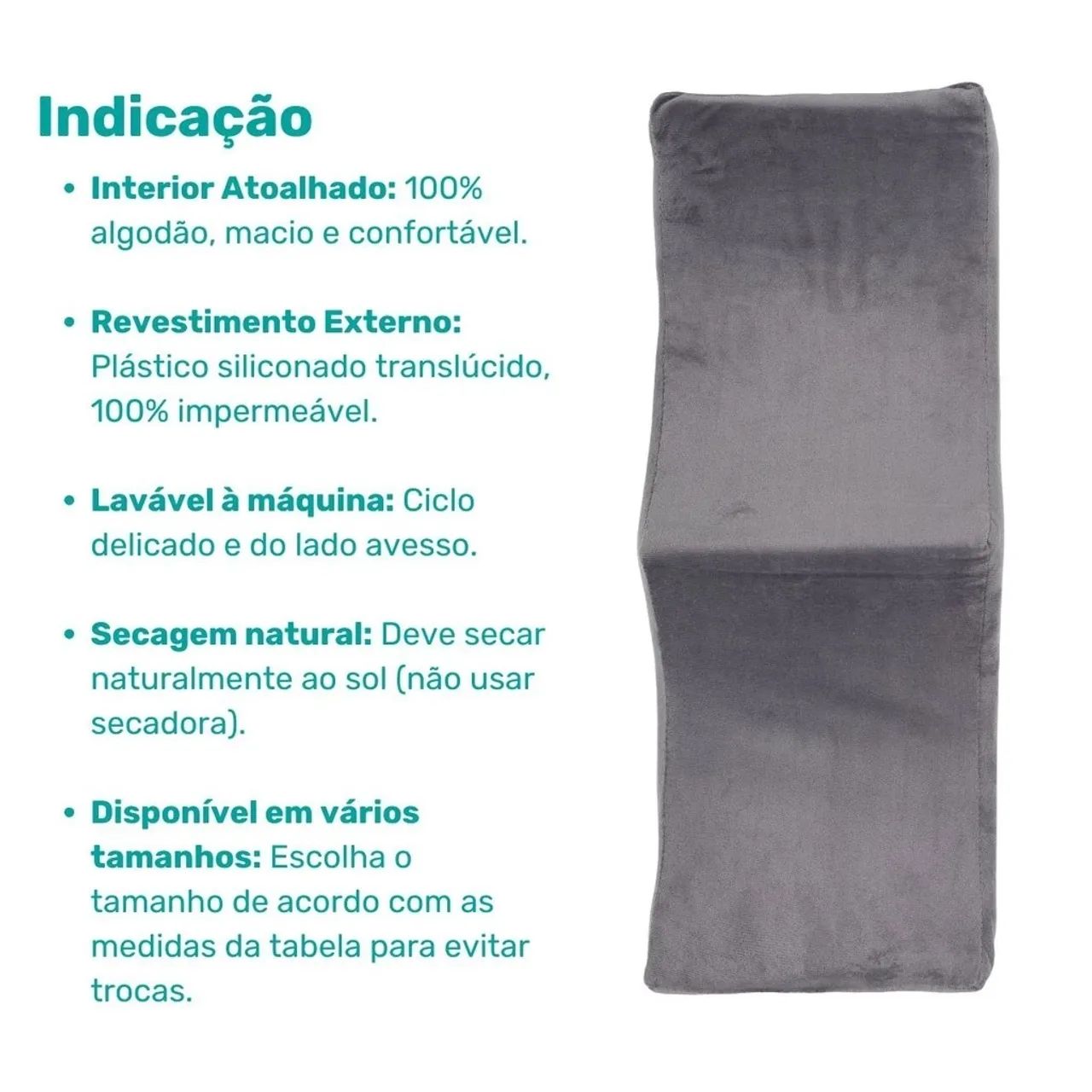 Kit Almofada Gluteoplastia + Rolo Lombar Longevich - Foto 2