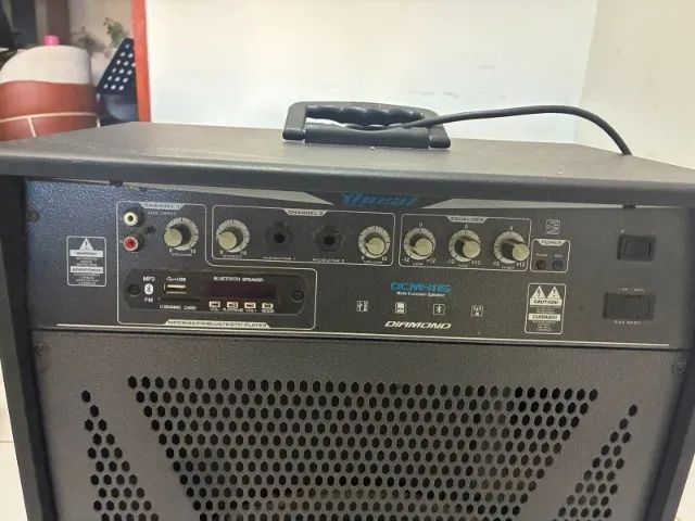 CAIXA DE SOM AMPLIFICADA O'NEIL DIAMOND - POTENTE E COMPLETA - Foto 2