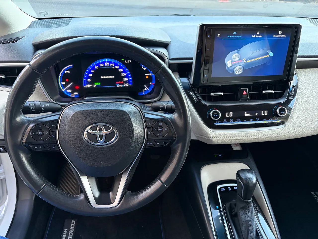 Toyota Corolla Altis Prem. Hybrid 1.8 Flex AUT 2023 - Foto 11