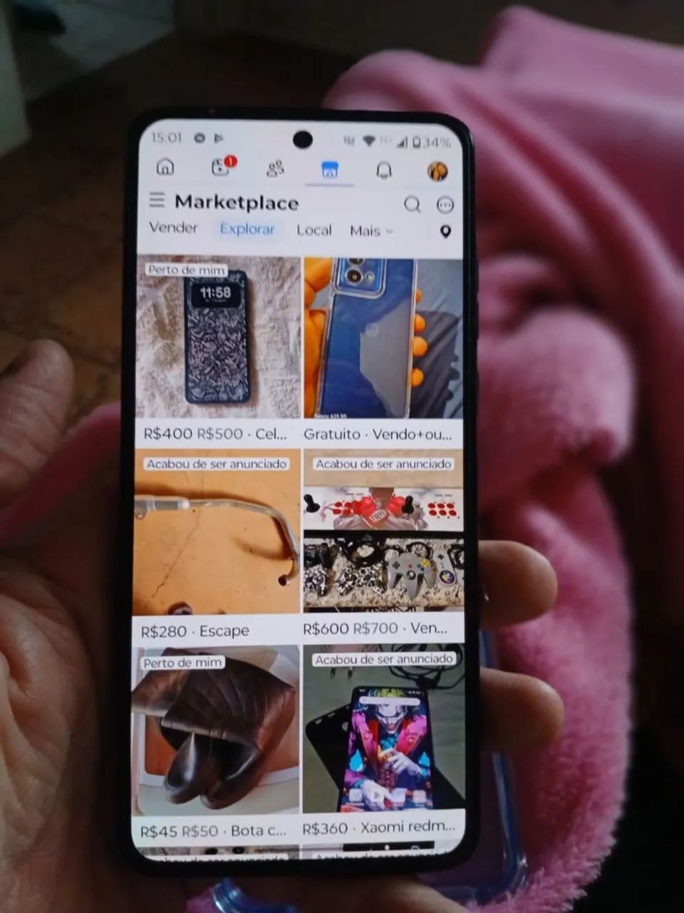 Troco Moto G84 5G 