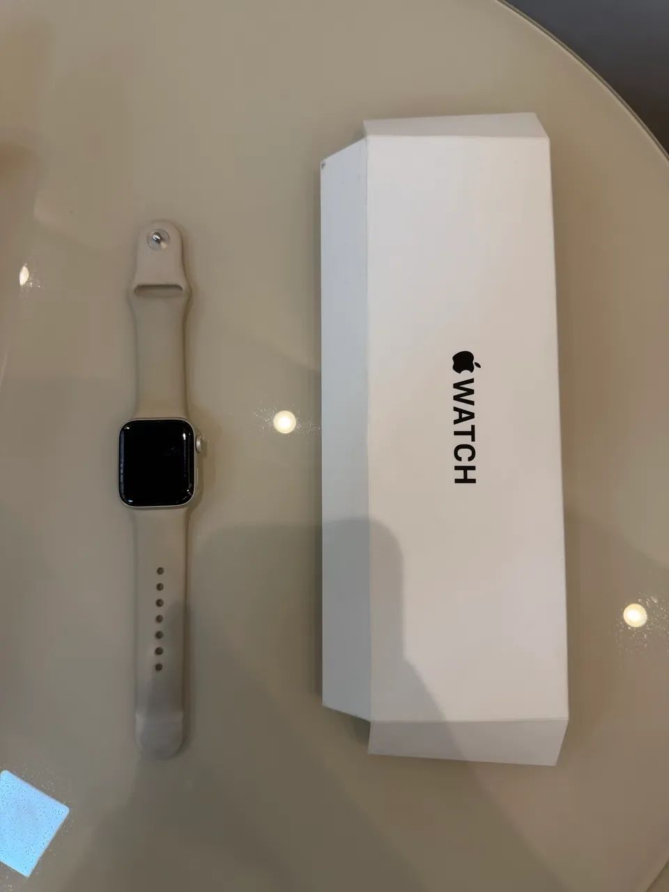 Apple Watch SE 2ª Geração 40mm GPS Starlight com Caixa - Foto 3