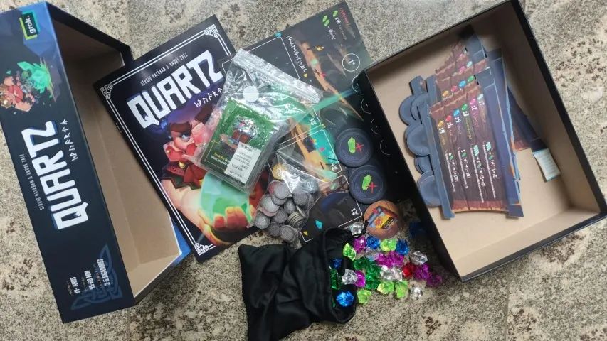 Jogo de tabuleiro Quartz - Foto 2