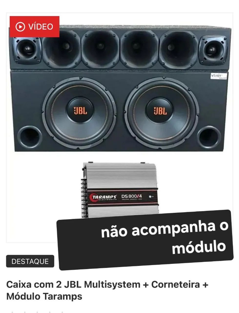 Caixa de som automotivo  - Foto 4