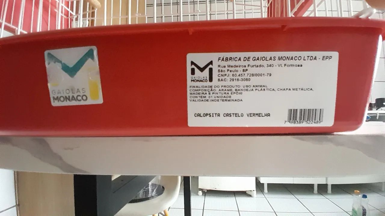 Gaiola para calopsita 200 reais  - Foto 3
