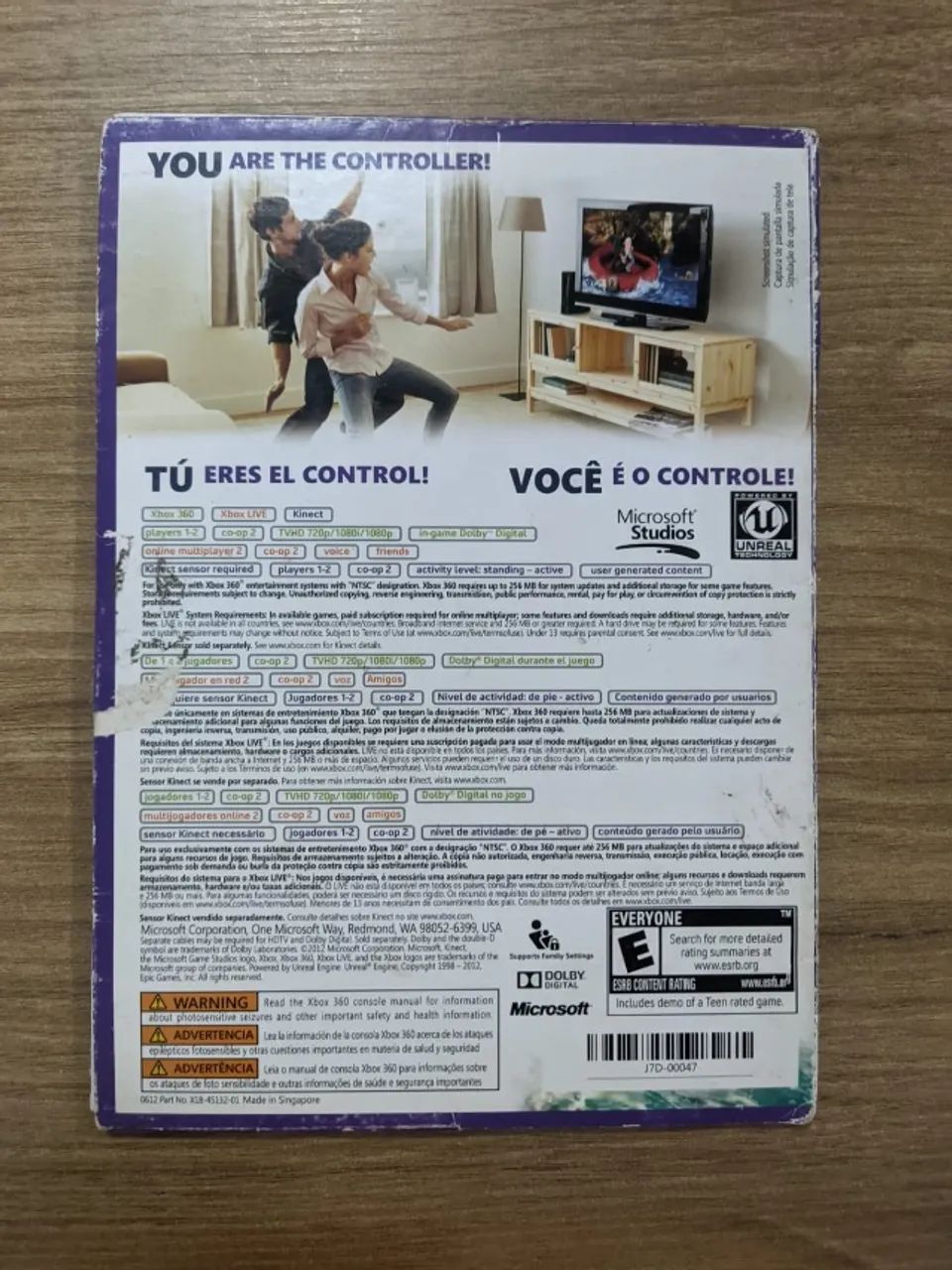 Kinect + Jogo Kinect Adventures - Foto 4