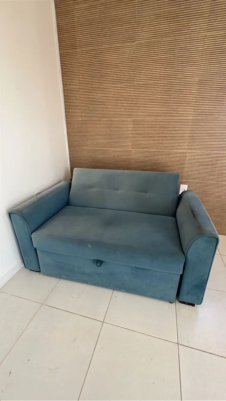 Sofá-cama bem conservado! Em Marechal!