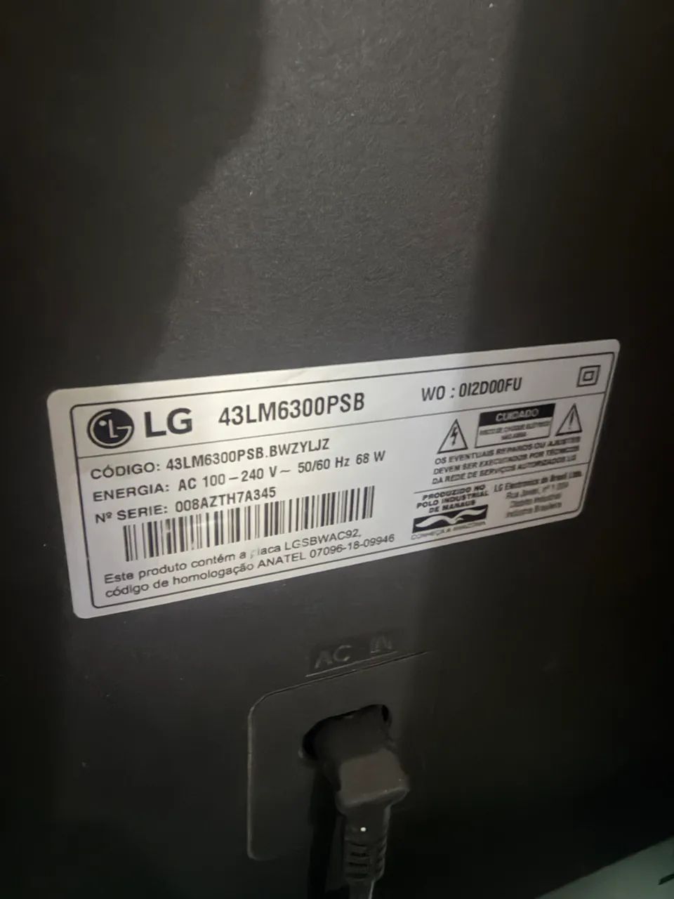 VENDO TV LG