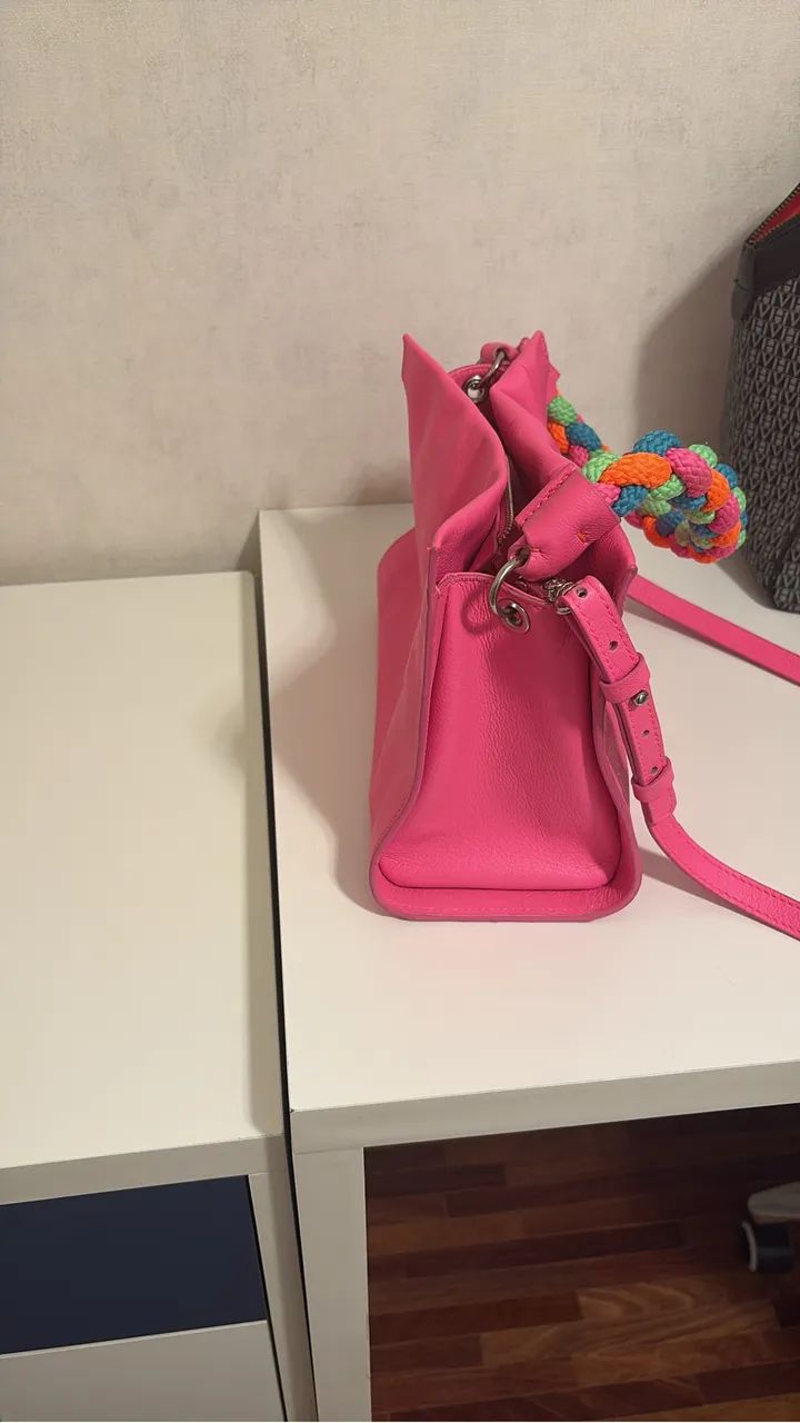 Bolsa Arezzo rosa  - Foto 5