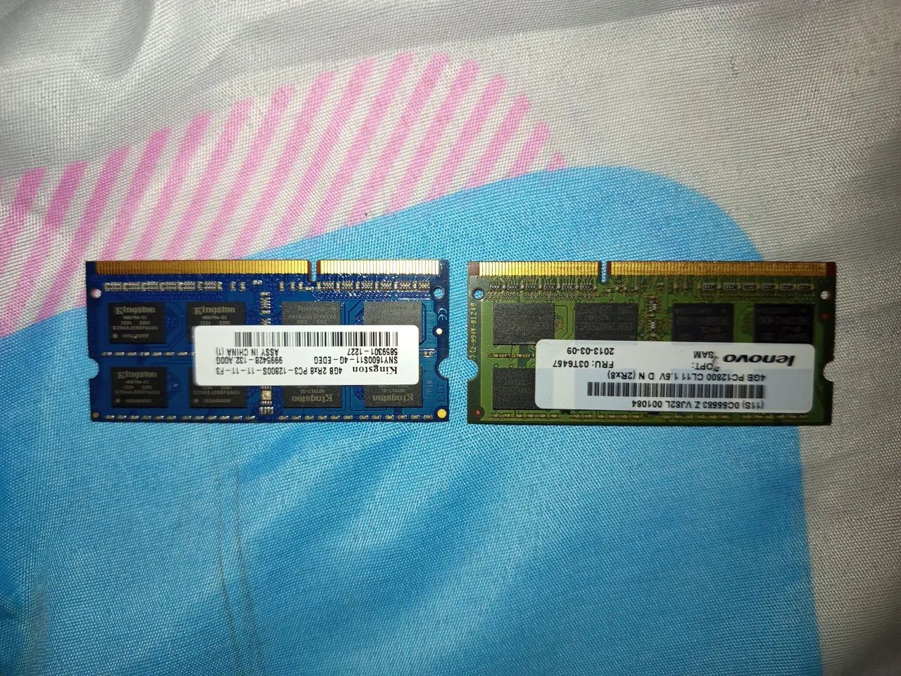 Duas memórias ram de 4 GB cada DDr3 - Foto 2