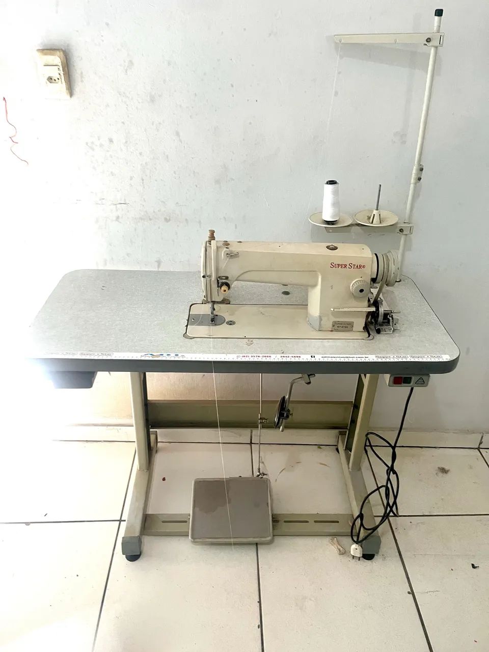 Máquina De Costura Industrial Reta - Foto 4