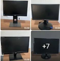 Monitores 15 e 17 polegadas diversas marcas.