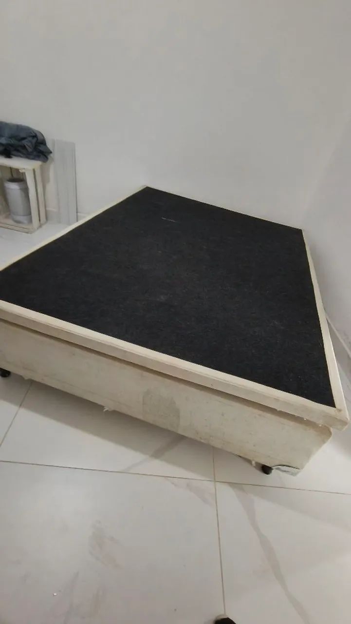 Cama Baú + Colchão Casal