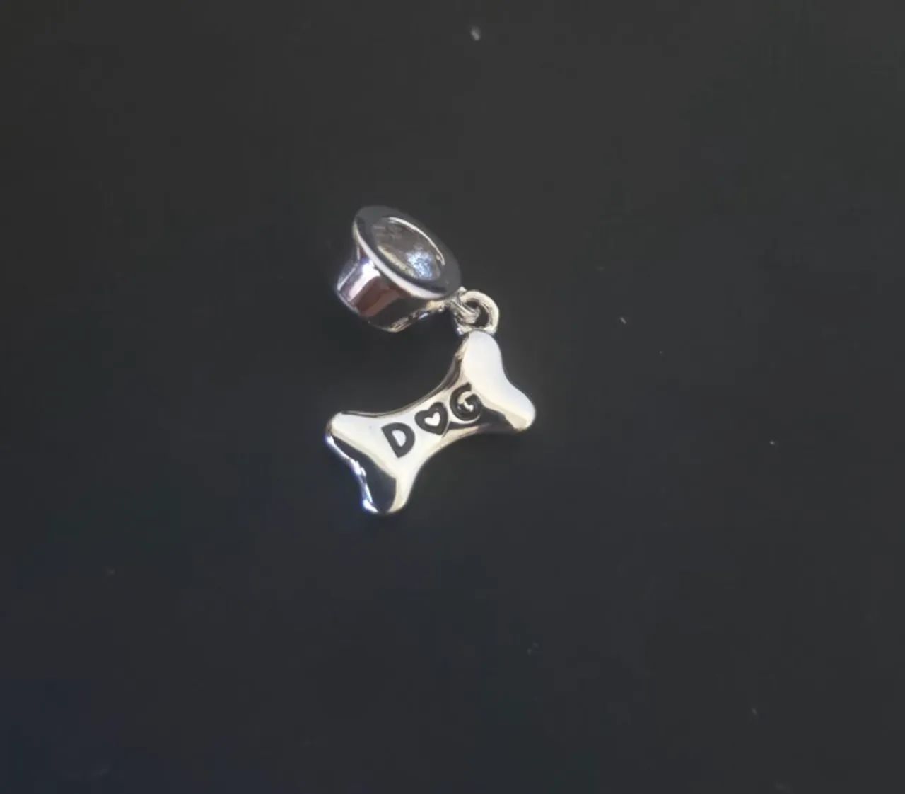 Berloque em Prata mascote Dog