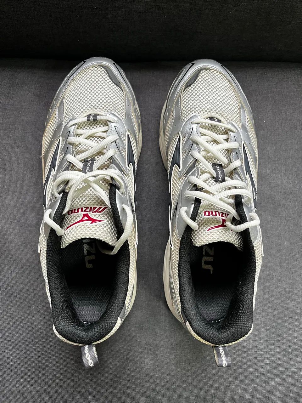 Tênis Mizuno MXR LS Prata - Foto 3