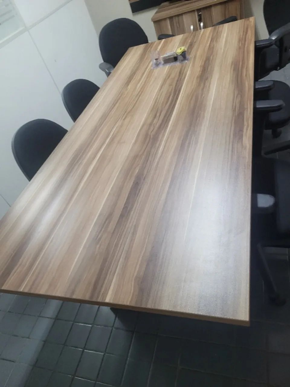Mesa de reunião madeira 