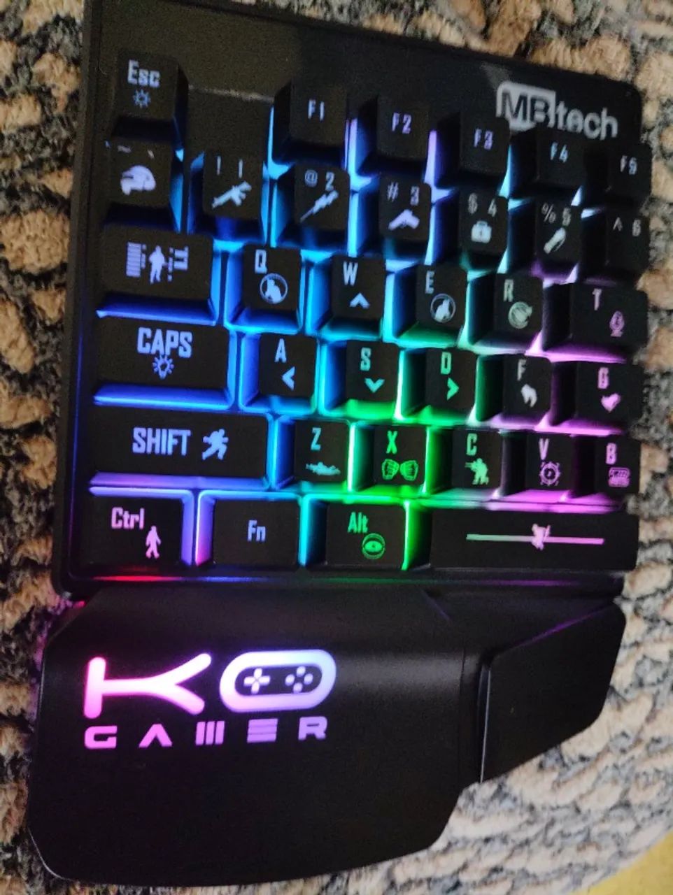 Teclado Gamer Pro Single Hand - Foto 4