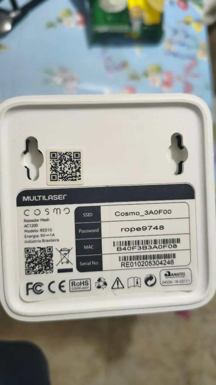 Kit 4 Roteadores Mesh Wifi Multilaser Cosmo - Foto 4