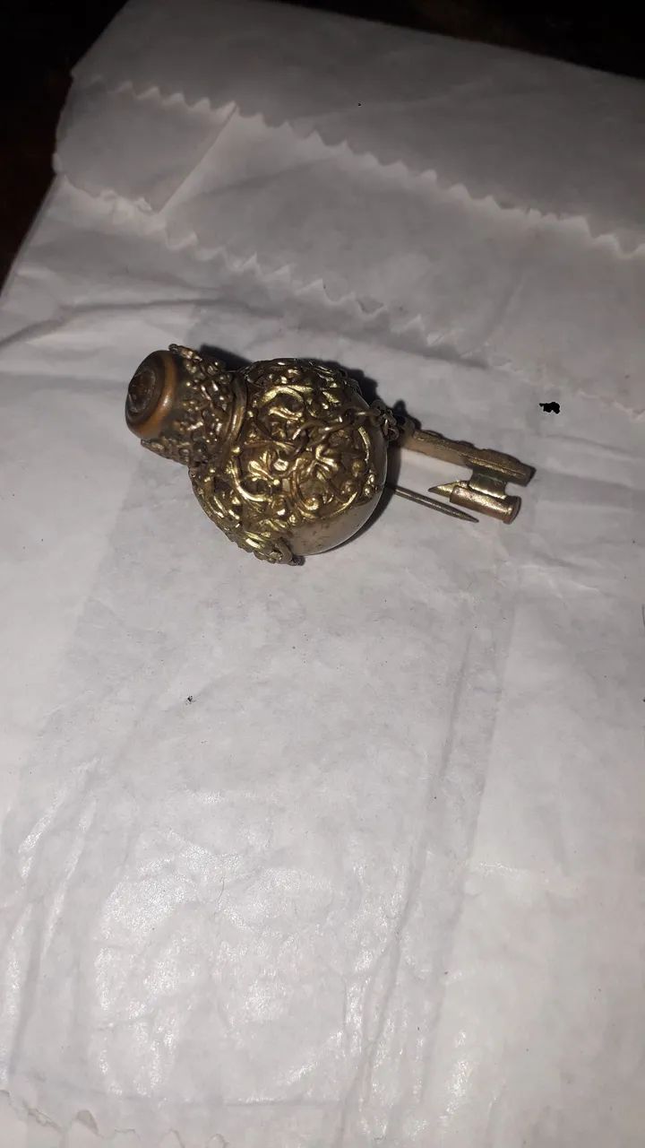 Broche perfumeiro antigo paris - Foto 2