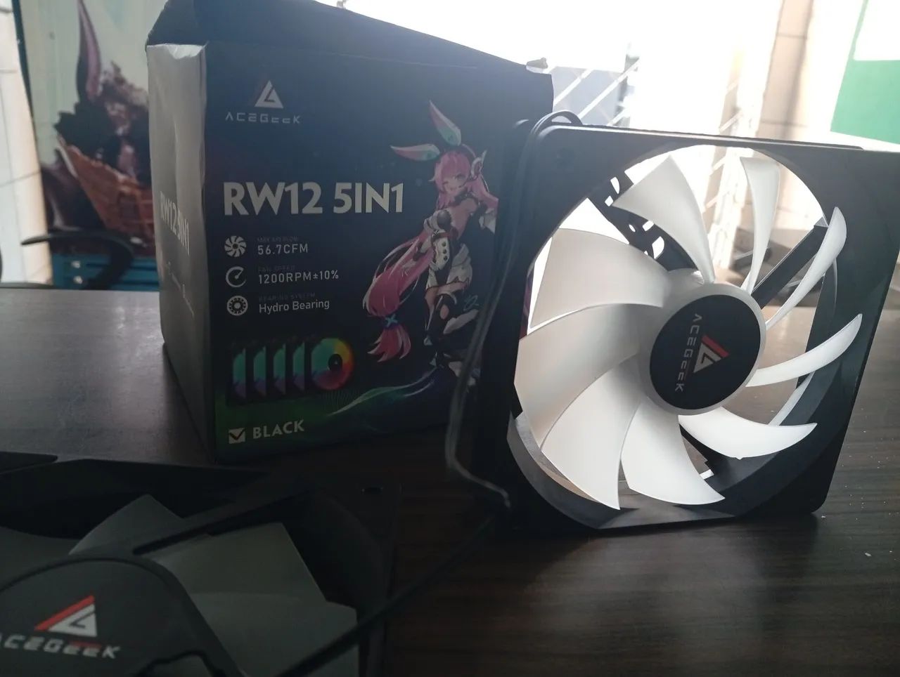 Cooler fan 120mm Rgb - Foto 2