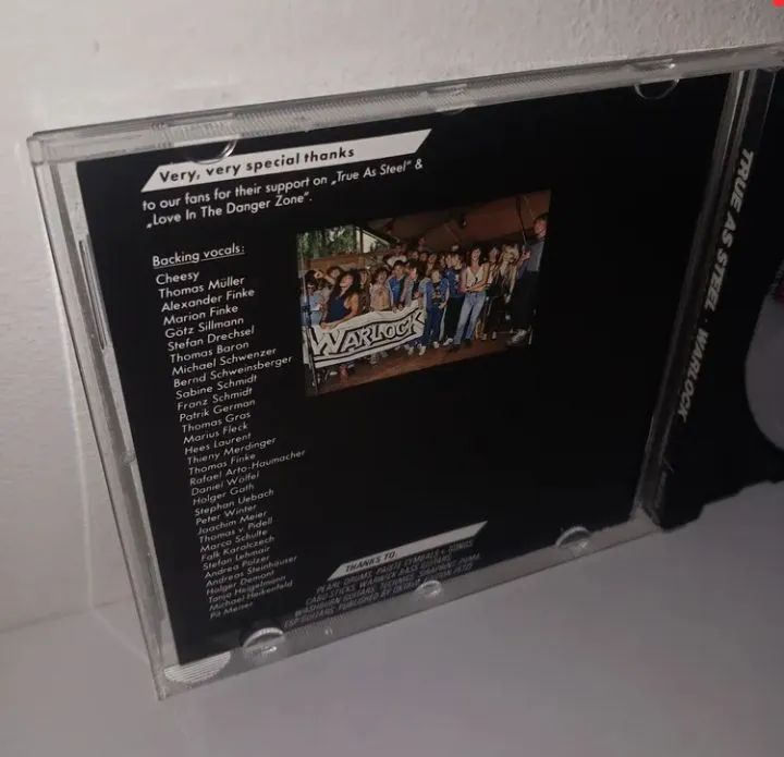 Cd Warlock - True as Steel - importado - Usado em excelente estado  - Foto 4