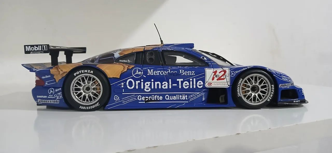 Mercedes Clk Gtr 1/18 Autoart - Hobbies e coleções - Parque