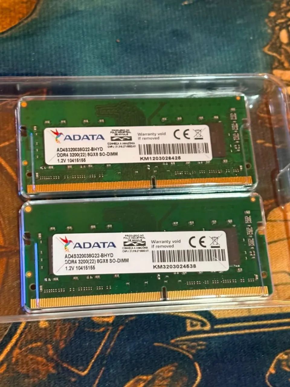 MEMORIA RAM NOTEBOOK - ADATA 2X DE 8GB - Foto 2