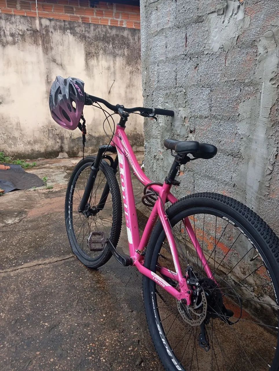 Bicicleta Lotus Angel Aro 29 rosa (+capacete de brinde) - Foto 4