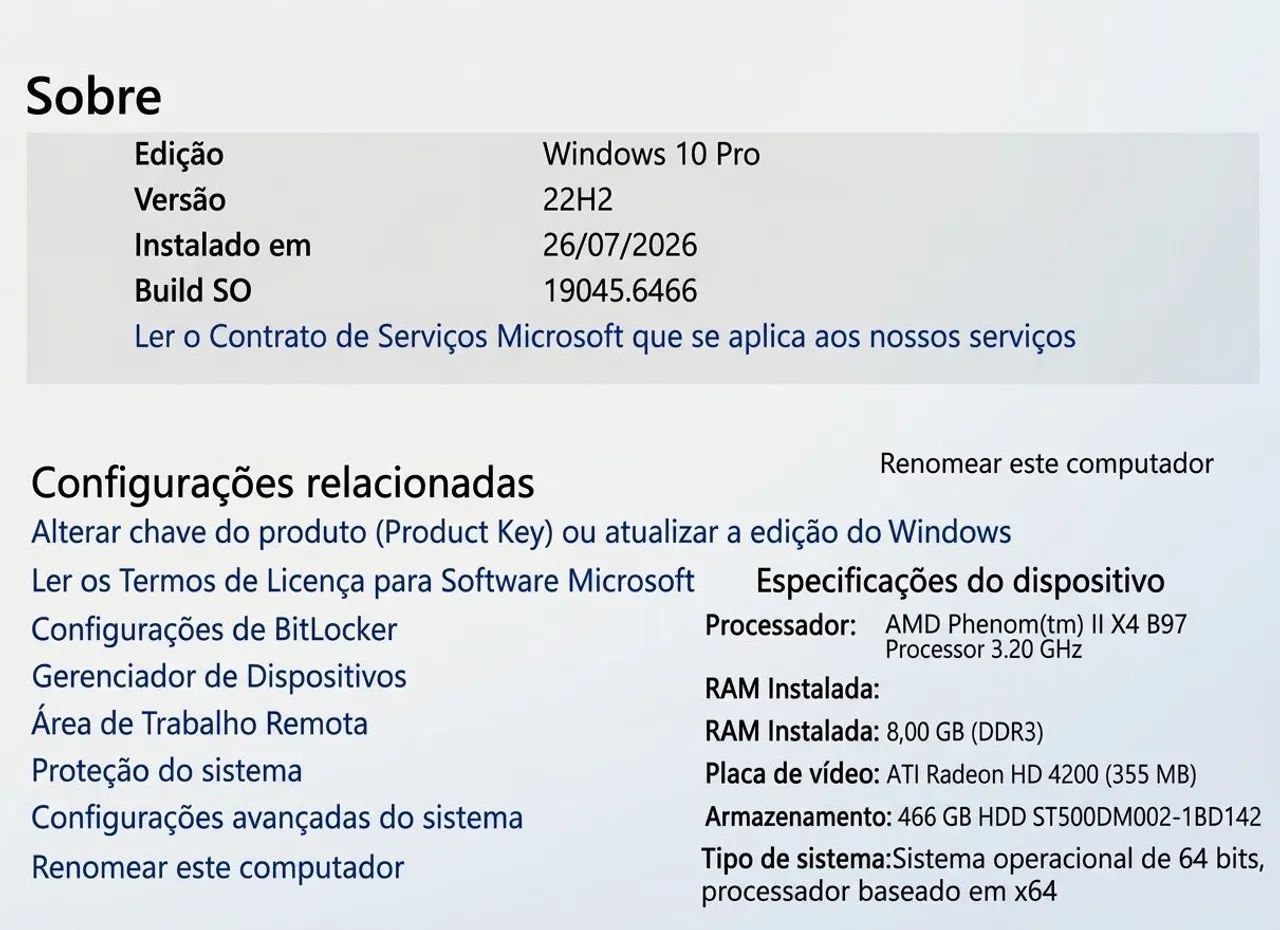 CPU HP Compaq + HD Seagate 320GB | 8GB RAM | Windows 10 - Foto 3
