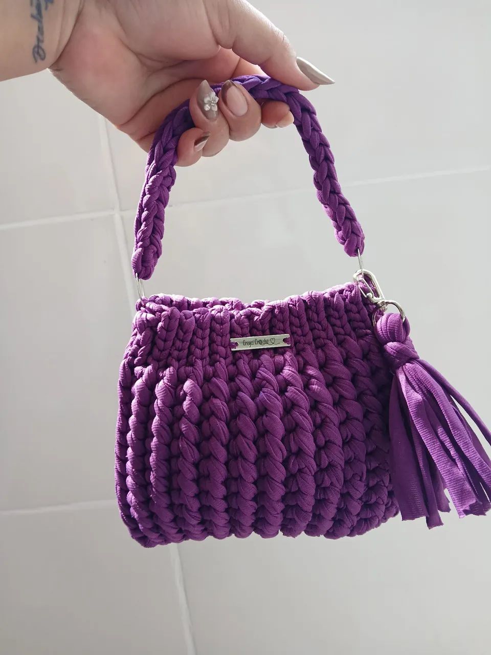 Bolsa de crochê 