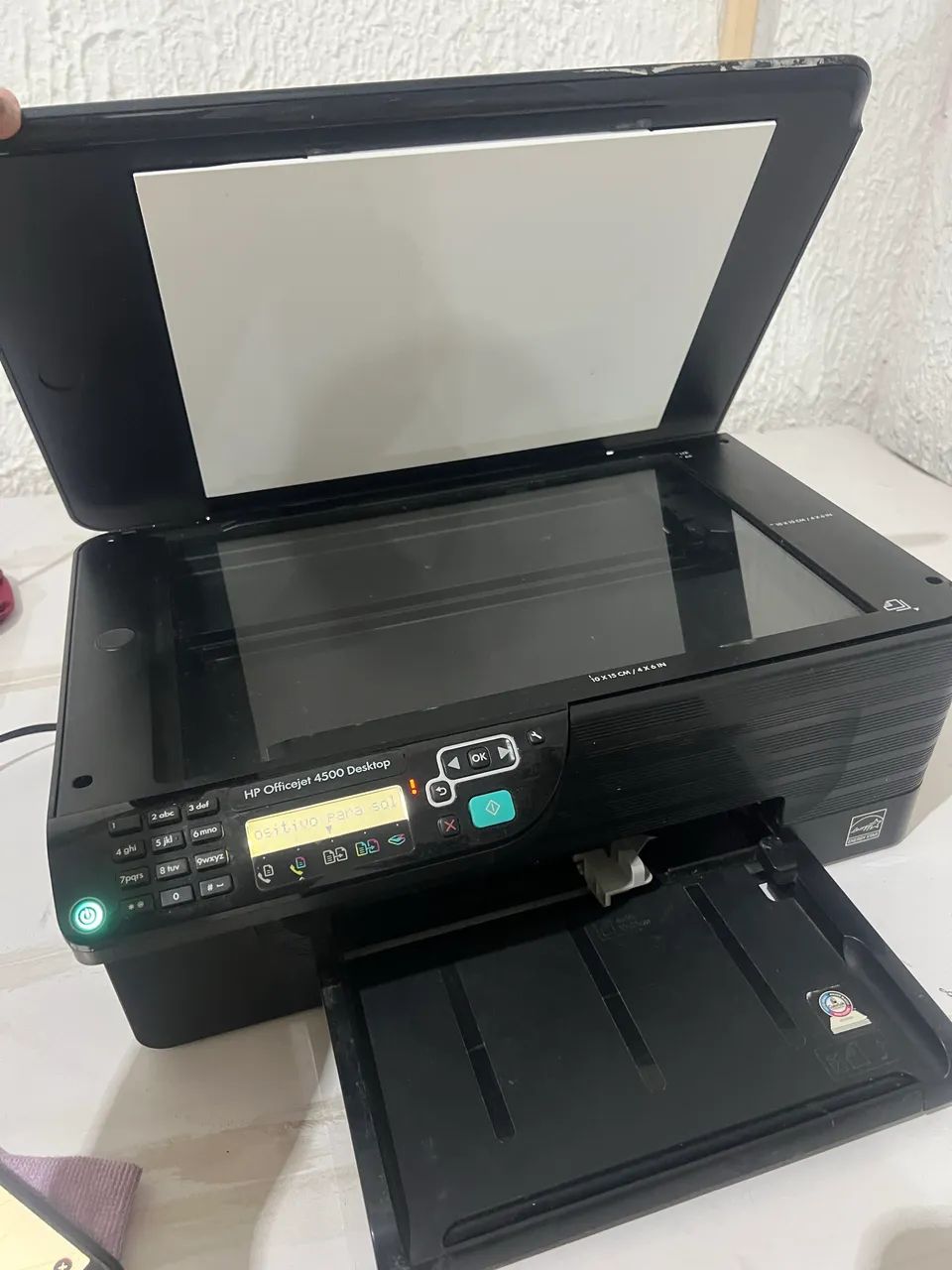 HP OfficeJet 4500 Desktop Multifuncional - Impressora, Scanner e Copiadora - Foto 5