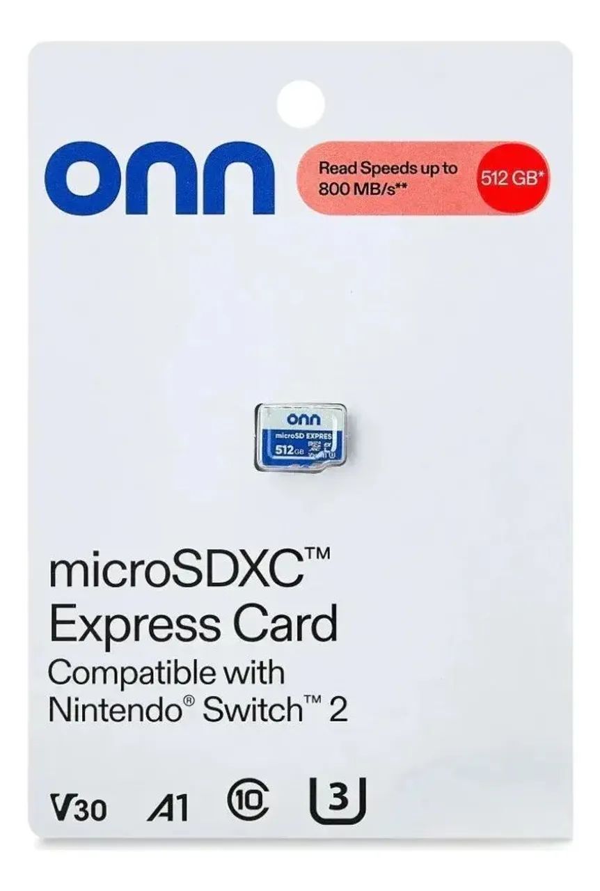 Micro SD Express 512gb Onn Nintendo Switch 2  - Foto 3