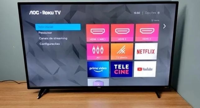Tv AOC Roku 43 polegadas - Foto 2