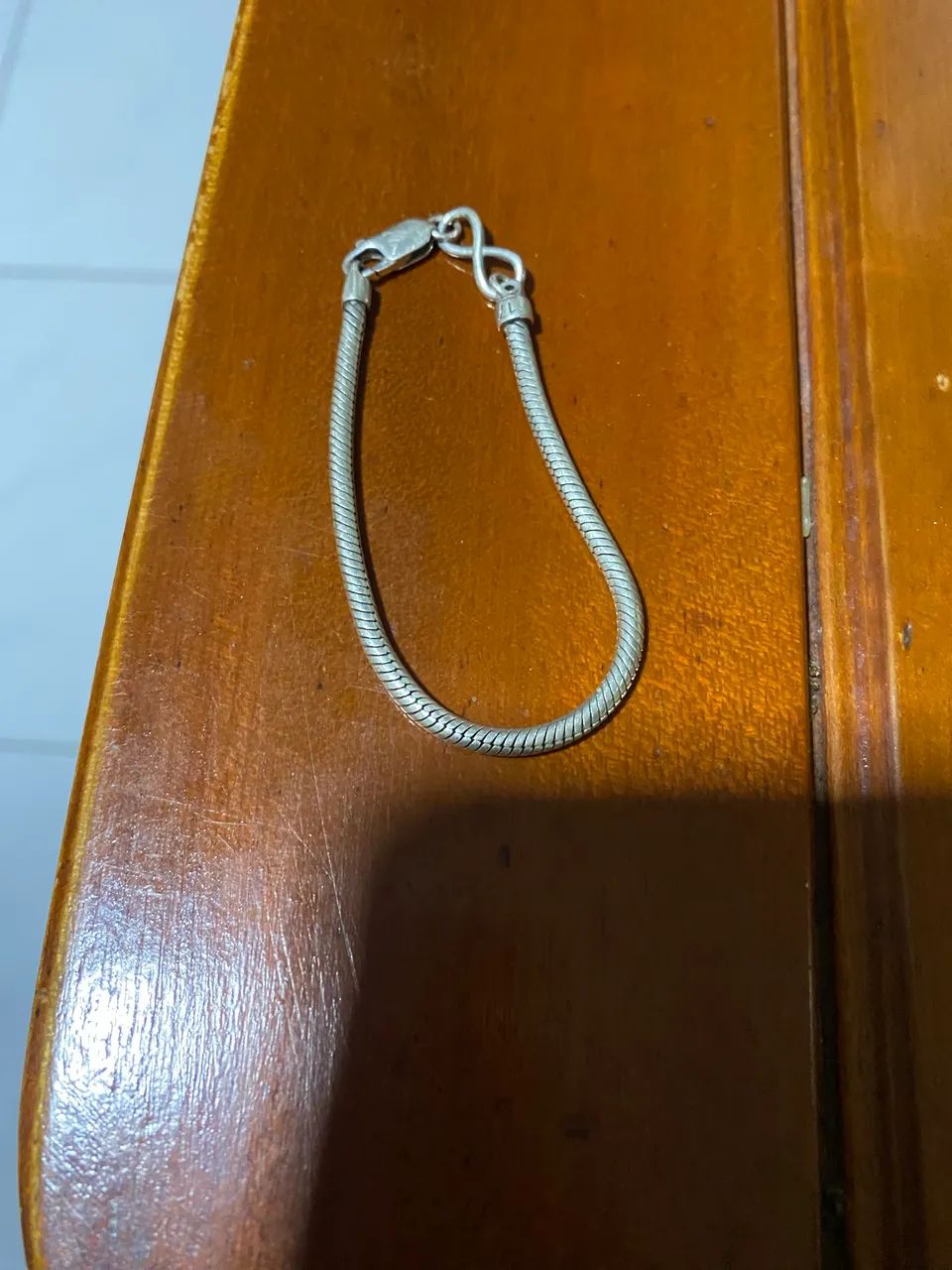 Pulseira de prata Pandora - Foto 3