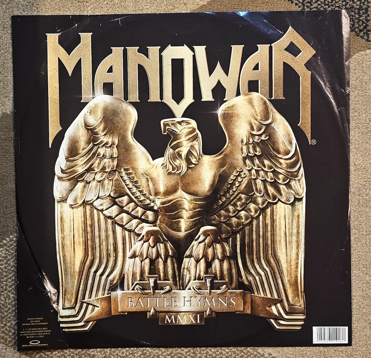 Manowar LP Battle Hymns MMXI Pic LP - CDs, DVDs etc - São Luiz