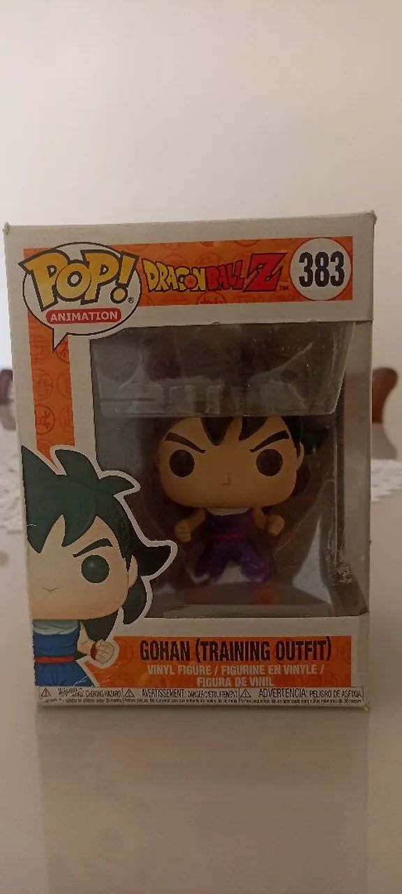 Funko Pop Gohan #383, original, com caixa