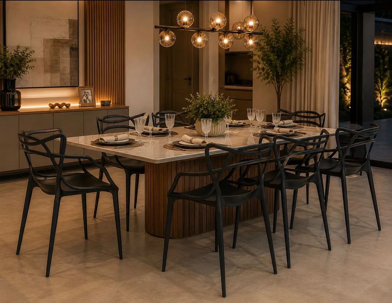 Cadeira de jantar elegante- Nova  - Foto 2