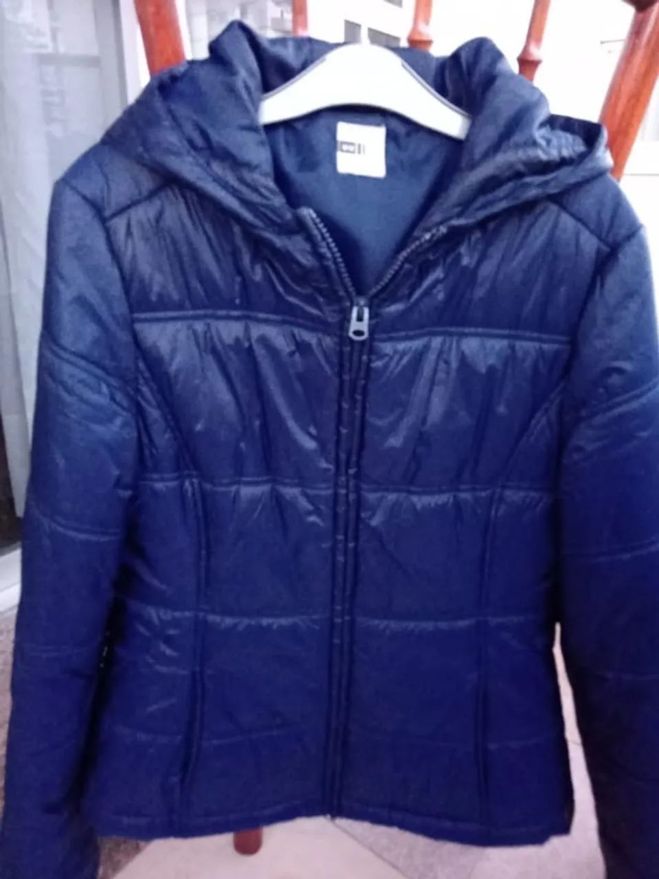Jaqueta Puffer azul