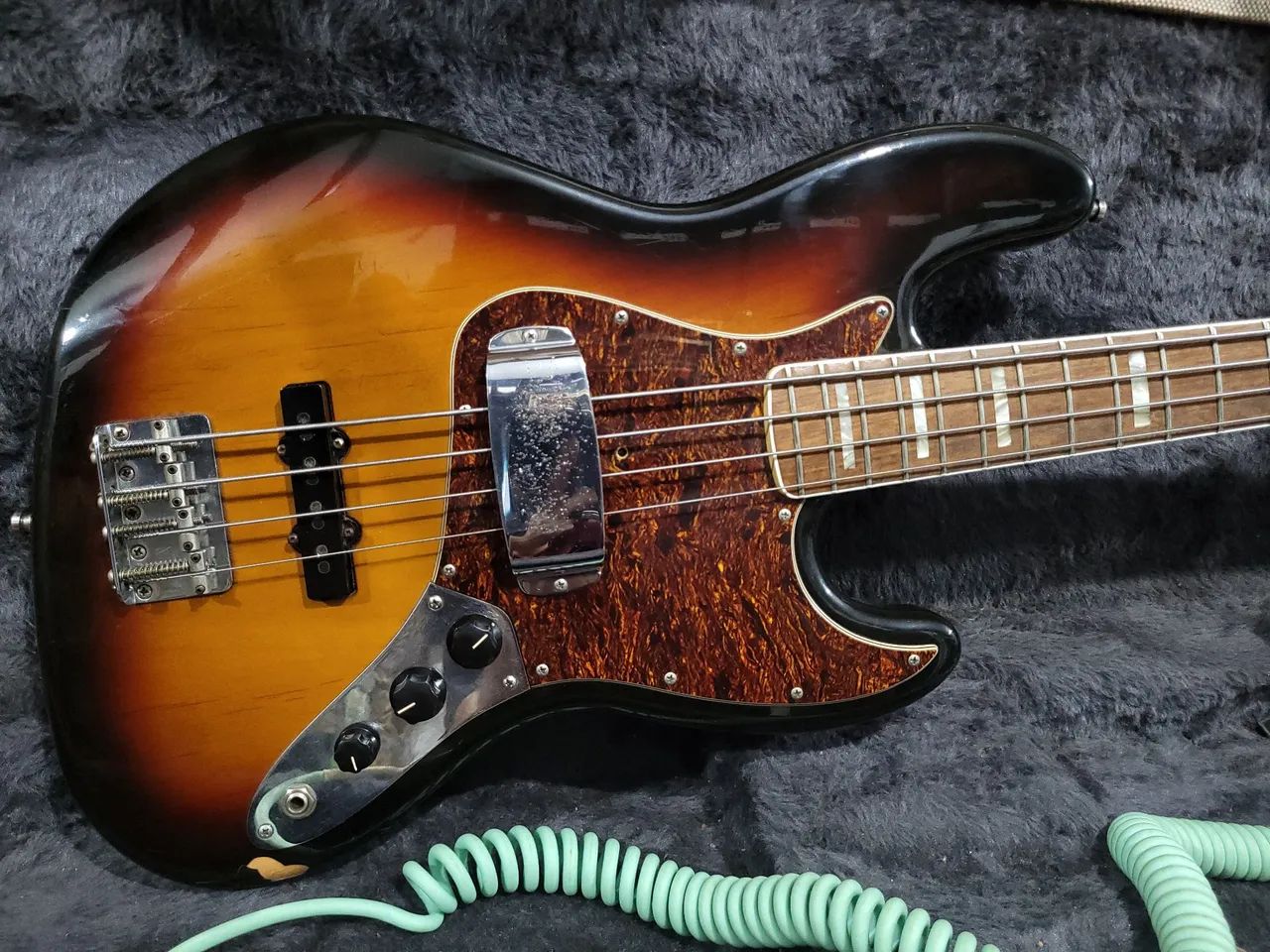 Fender jazz bass Vintera 70s c/hard case tweed - Instrumentos