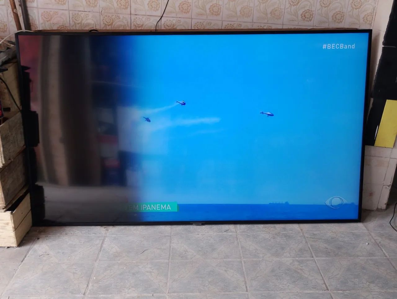 Tv Samsung smart 75 polegadas modelo un75ru7100g  com alguns LED Queimado lado esquerdo  - Foto 5