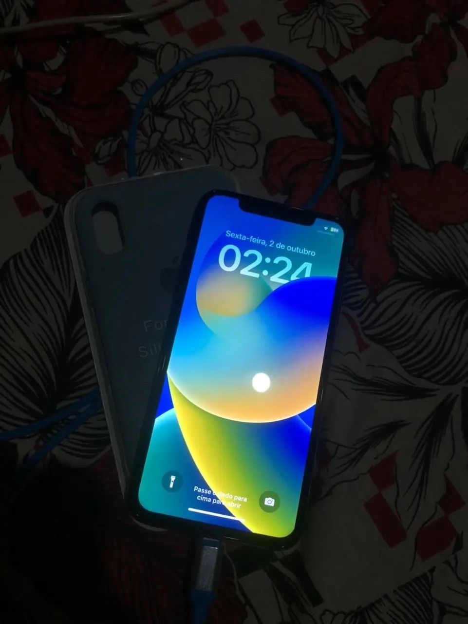 iPhone X zero funcionando tudo barato 
