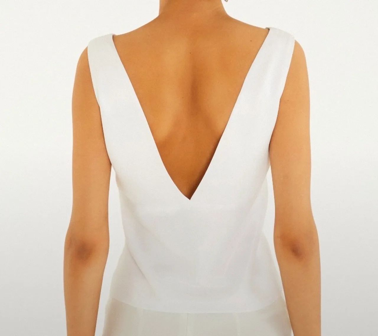 Blusa Farm decote V P - Foto 2