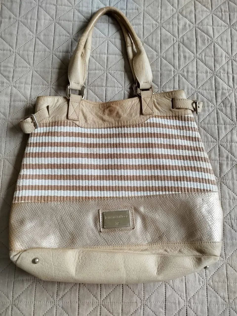 Bolsa de couro legítimo Raphaela Booz