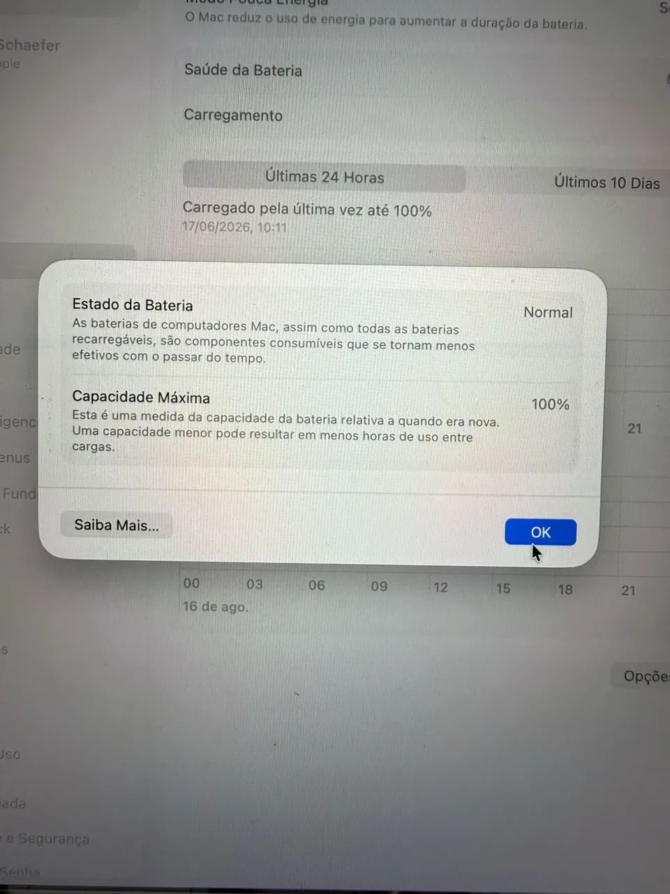 MacBook Air M4 13? 16GB/256GB ? Bateria 100% ? Perfeito estado - Foto 5